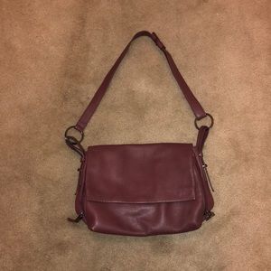 Stone Mountain Leather Purse - Magenta